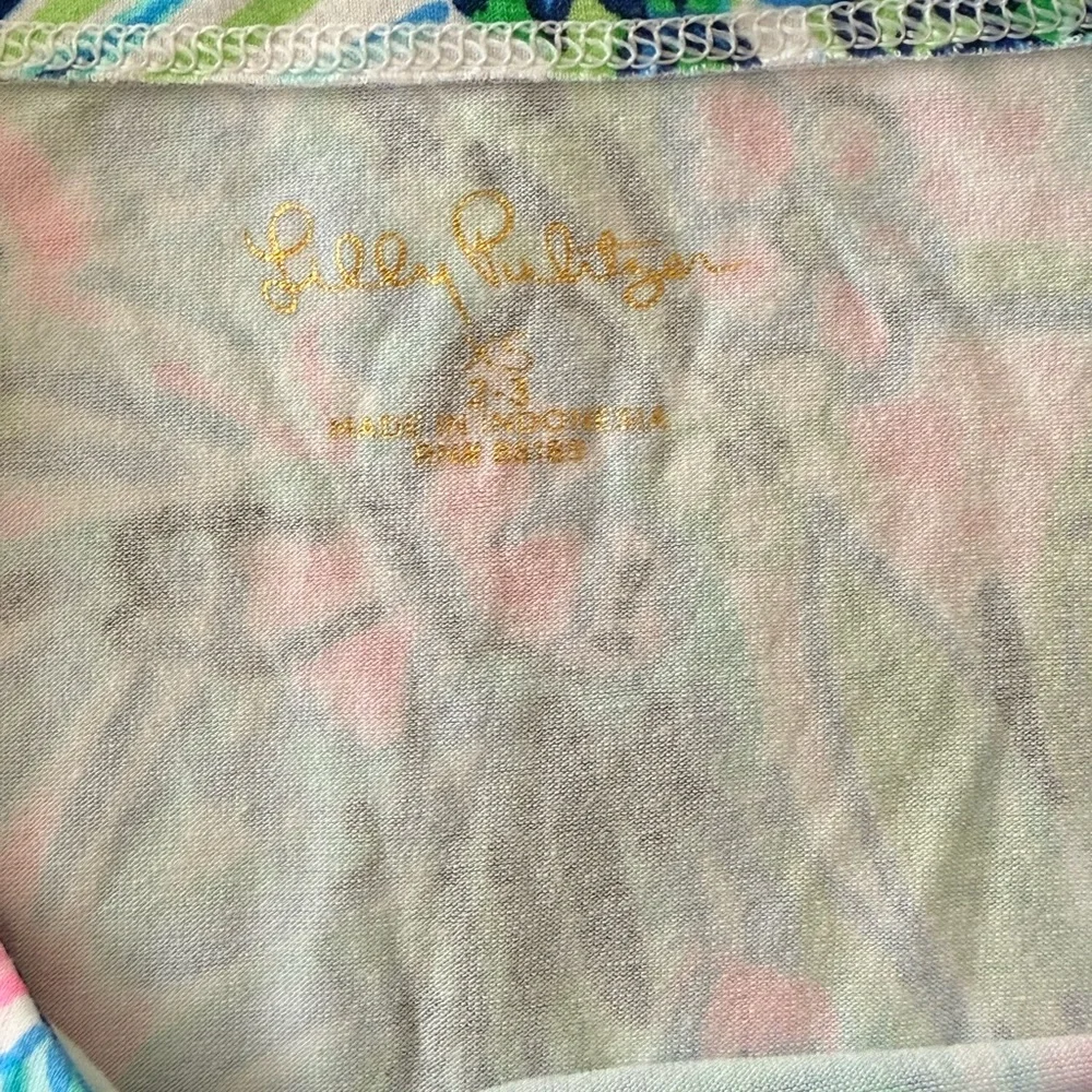 Lilly Pulitzer Pastel Floral Dress - Girls (Toddler) XS, 2T/3T - Picture 3 of 3